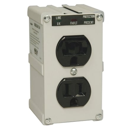 Doomsday IBLOK2-0 Isobar 2 Outlet Direct Plug, Surge Protector & Suppressor DO1365707